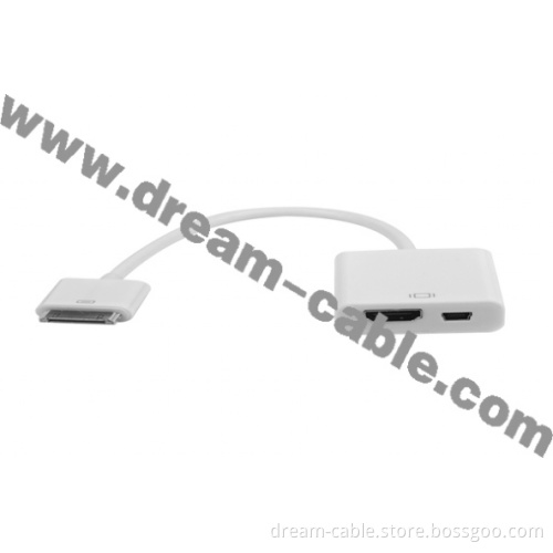 HDMI Cable for iPad with Mini USB Female Plug (YTX168)